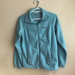 columbia fleece jacket aquarium